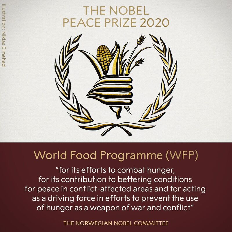 [돋보기] 2020년 노벨 평화상 수상한 ‘WFP 유엔세계식량계획
