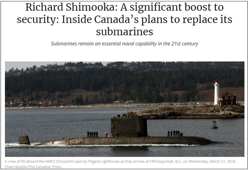 60조 캐나다 해군 잠수함 전력 교체 사업...한국이 유력하다고? 