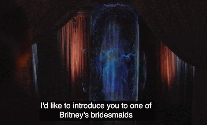 친구 결혼식에 홀로그램으로 나타난 신부 들러리 VIDEO: Bridesmaid shows up at wedding as a hologram