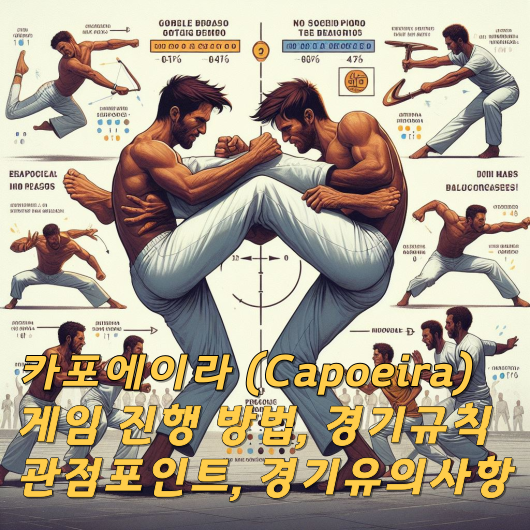 카포에이라 (Capoeira) 게임 진행 방법, 경기규칙, 관점포인트, 경기유의사항 알아보기