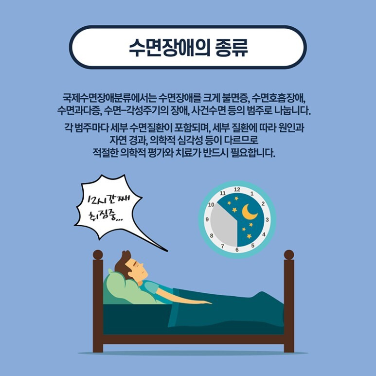 수면장애 증상 7가지