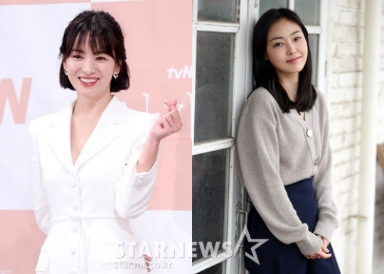송혜교, 전소니와 10살 뛰어넘은 우정 
