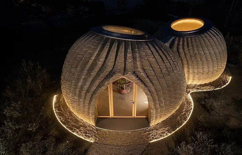 [미래의 집] 세계 최초의 진정한 친환경 주택 VIDEO: World's first eco-sustainable houses have been 3D printed in Italy...