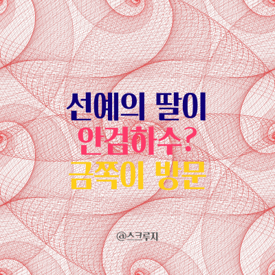 은유가 선천적 안검하수? 원더걸스 전 멤버 선예의 첫째딸!!
