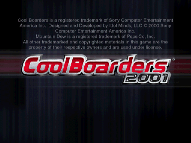Sony - 쿨 보더스 2001 북미판 Cool Boarders 2001 USA (플레이 스테이션 - PS - iso 다운로드)