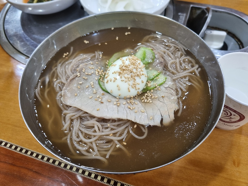 청주 생활의달인 출현 평양냉면 맛집 평양면옥