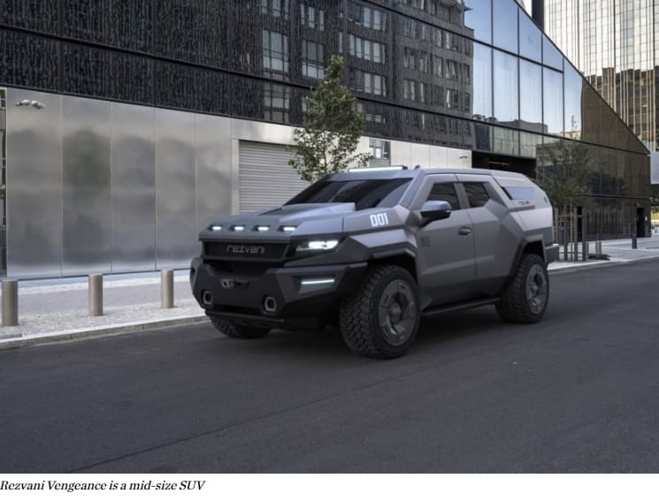 세계에서 가장 강력한 SUV VIDEO: SUV Rezvani Motors unveils 