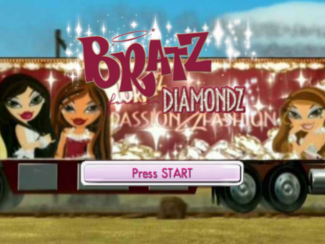 MGA - 브랏츠 포에버 다이아몬드 북미판 Bratz Forever Diamondz USA (게임큐브 - GC - iso 다운로드)