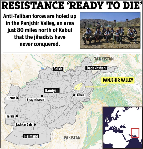 아프간 저항군의 마지막 보루 '판지쉬르 계곡' VIDEO: Taliban versus Panjshir Resistance