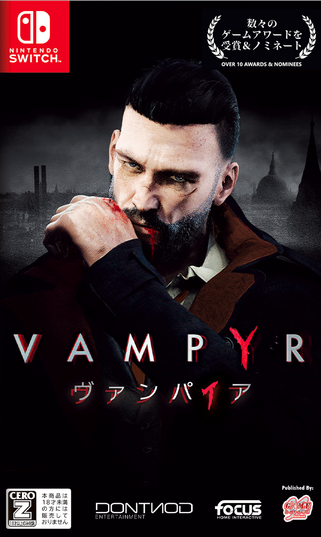 닌텐도 스위치 / Nintendo Switch - 뱀파이어 (Vampyr - ヴァンパイア) xci 다운로드