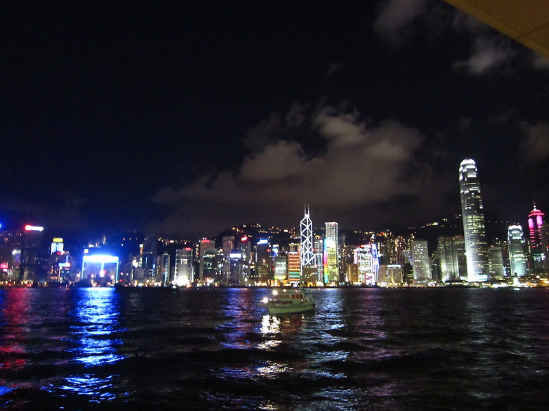 홍콩 여행기 - 홍콩 야경, 스타의거리, 심포니오브라이트