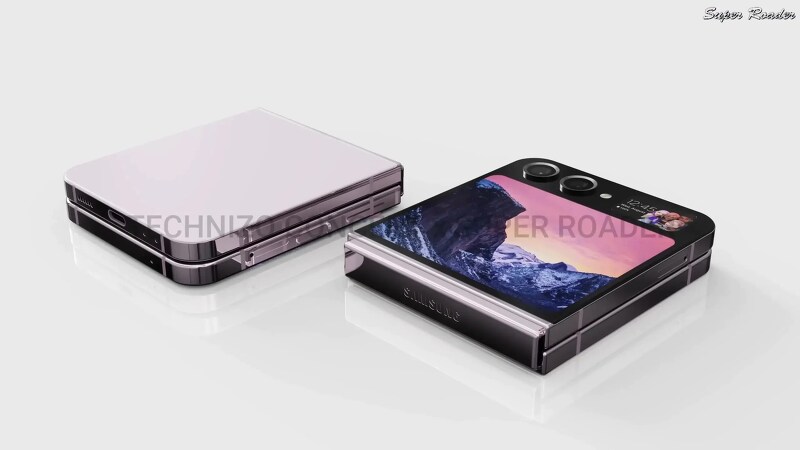 Galaxy Z Flip 5에는 폴더 모양의 외부 화면