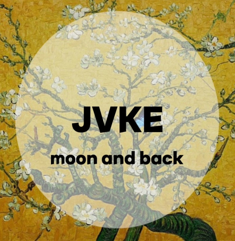 : JVKE : moon and back (가사/듣기/Official Music Video)