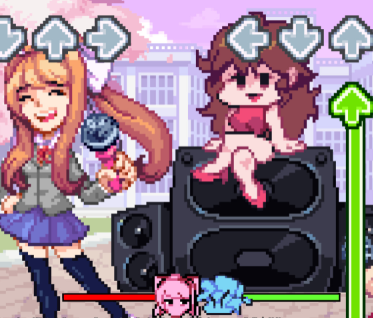 프나펌 모니카 모드(프라이데이 나이트 펌킨 모니카 Monika mod) 다운로드