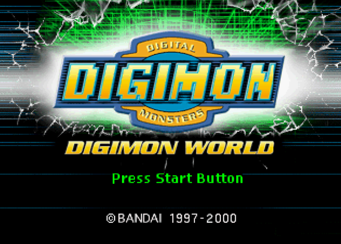 Bandai - 디지몬 월드 북미판 Digimon World USA (플레이 스테이션 - PS - iso 다운로드)