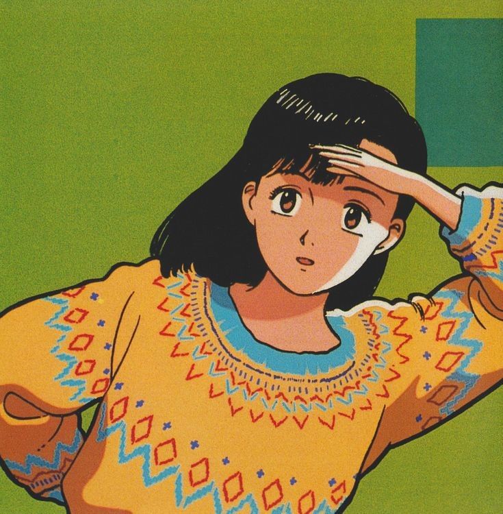 80년대 OVA 아트 모음 (80's OVA animation art)