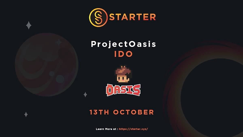 [Project Oasis 프로젝트 오아시스] ProjectOasis IDO 공지