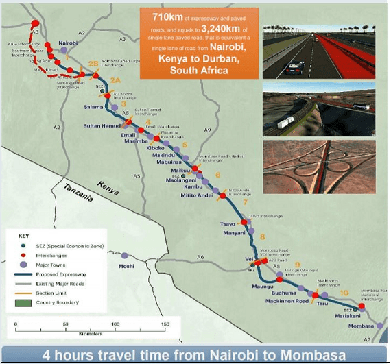 한국해외인프라도시개발공사(KIND), 16조 규모 케냐 '나이로비~몸바사 고속도로' 프로젝트 수주 VIDEO: Plans for Nairobi- Mombasa Expressway construction underway