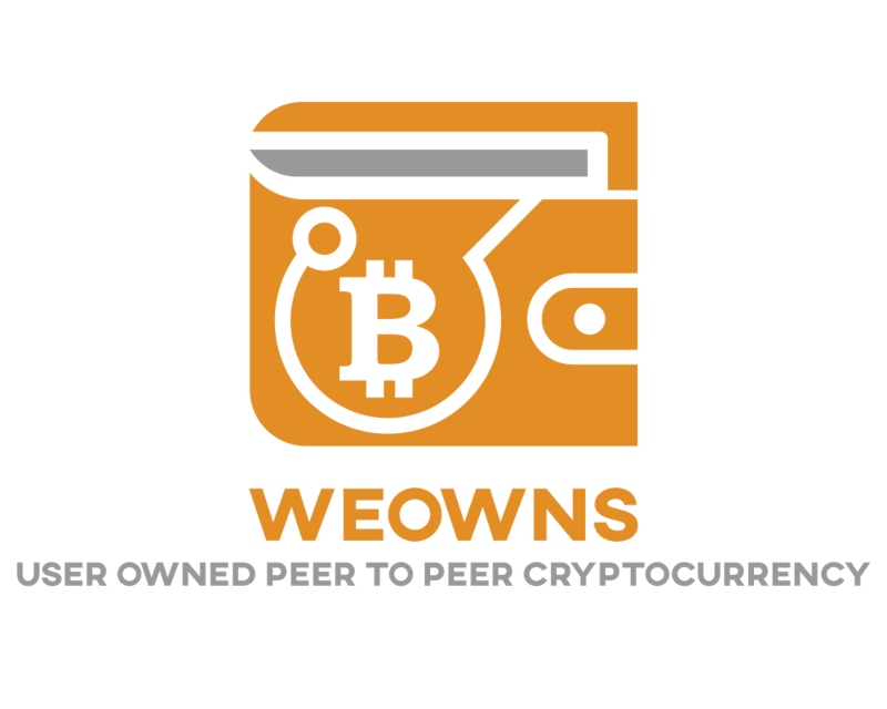 사람들을 위한 세계 최초 암호 화폐 WEOWNS - the World's First People's Cryptocurrency