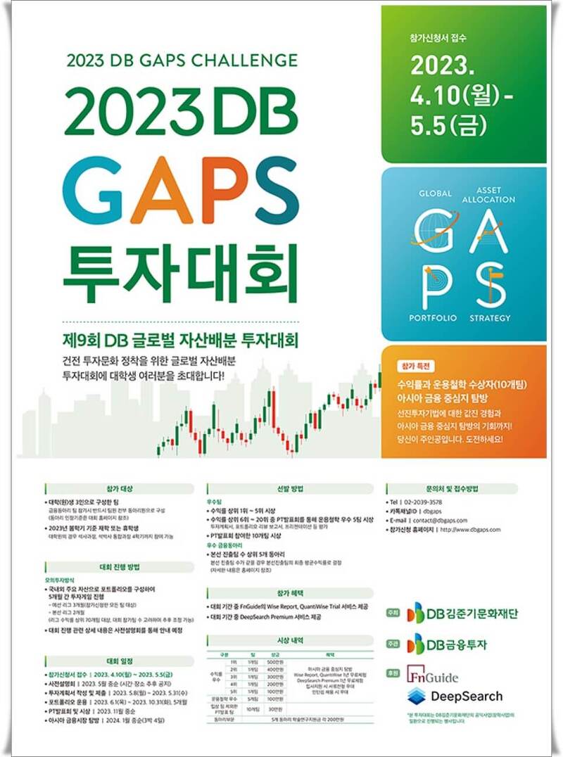 2023 제9회 DB GAPS 투자대회