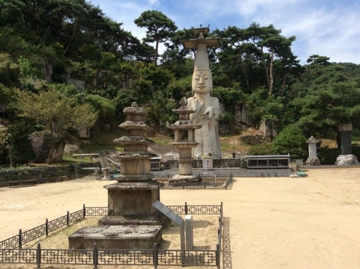논산 관촉사 석조미륵보살입상&먹거리