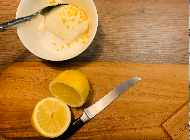 이탈리아 포지타노에서 보내온, 5분만에 완성하는 레몬 마스카포네 무스 레시피