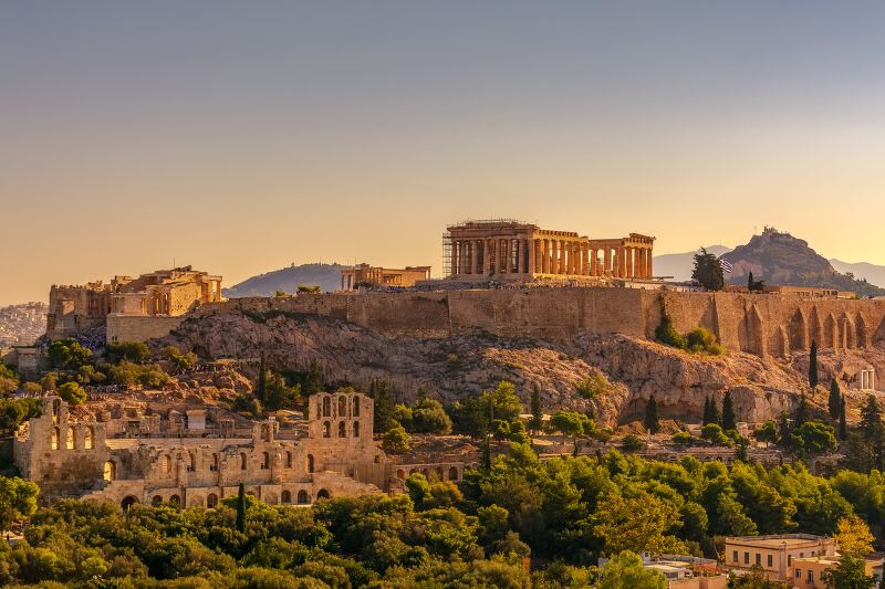 <그리스>아테네, 아크로폴리스: 그리스의 역사적인 보물