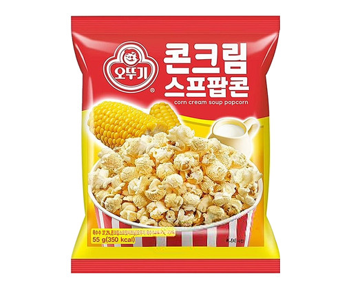 오뚜기 콘크림 스프팝콘 맛, 가격, 칼로리 정보 솔직리뷰 후기