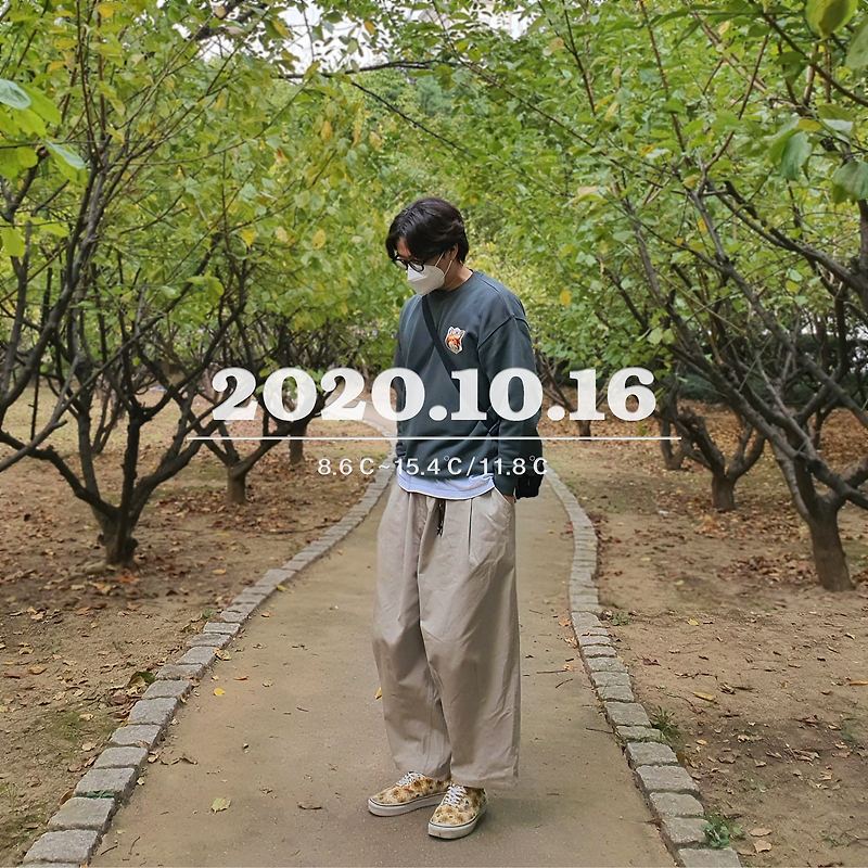 남자 데일리룩 [2020.10.16]