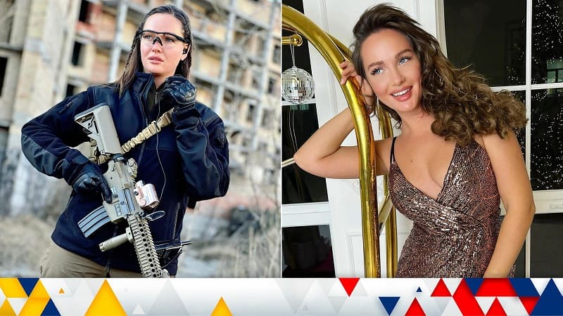 전 미스 우크라이나도 총 들고 참전 ㅣ 외국인 용병 모집 Ukraine invasion: Former Miss Ukraine picks up assault rifle and says anyone who crosses border 'will be killed ㅣ Foreigner willing to defend Uklinae war'