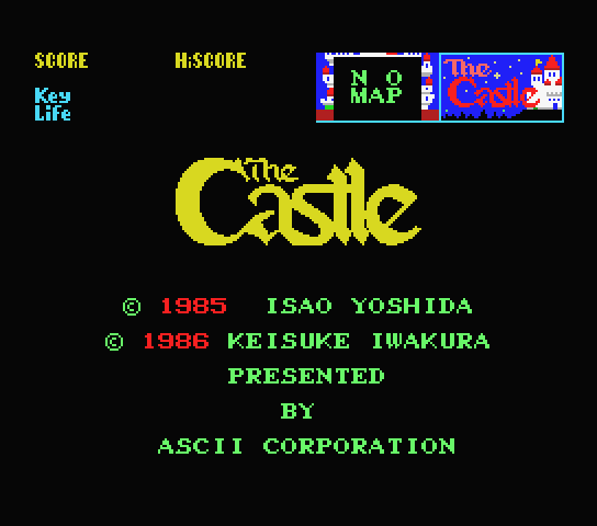 MSX / 재믹스 - 더 캐슬 (The Castle - ザ・キャッスル)