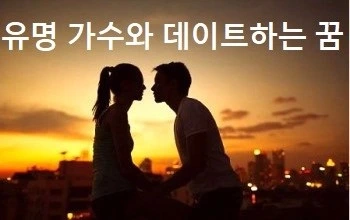 유명가수꿈 유명가수가 나오는 꿈 유명 가수와 데이트하는 꿈 대화하는 꿈 유명 가수 노래하는 꿈해몽