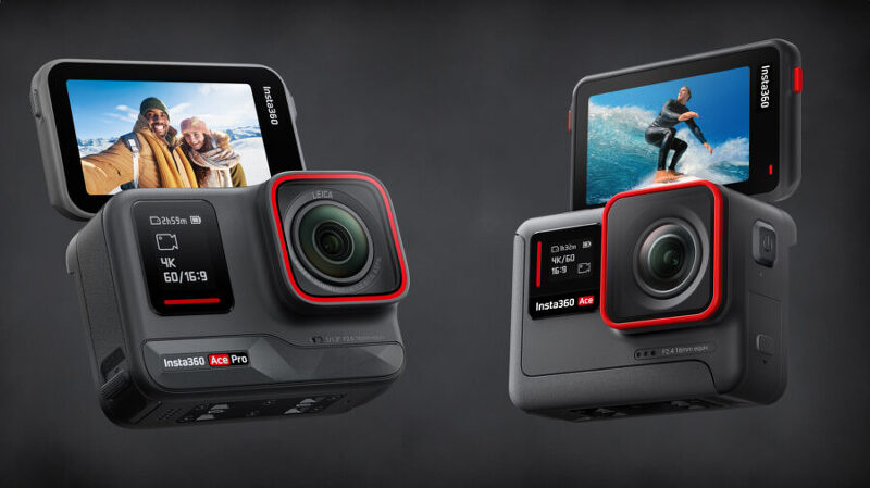 Insta360 Ace 시리즈 액션 카메라 출시: 라이카 렌즈, 플립 스크린, AI 기능