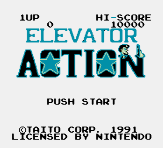 GB - Elevator Action (게임보이 / ゲームボーイ 게임 롬파일 다운로드)