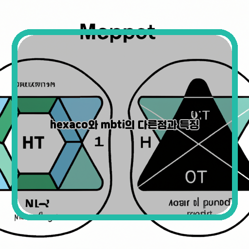 인식과 설명의 차이, HEXACO와 MBTI의 특징 비교