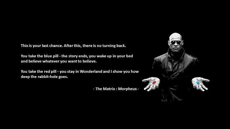 Life Quotes & Proverb: 영어 인생명언 & 명대사 : 진실, 거짓, True, truth false, fact, truthfull ; 메트릭스/모피어스(The Matrix : Morpheus)