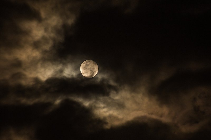 추석 한가위 보름달