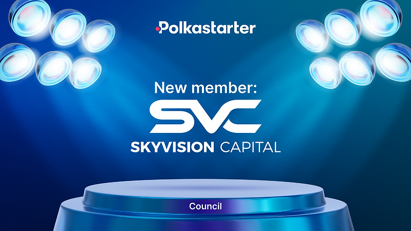 [Polkastarter 폴카스타터] 최신 폴카스타터 의회 멤버 소개 - SkyVision Capital (SVC)