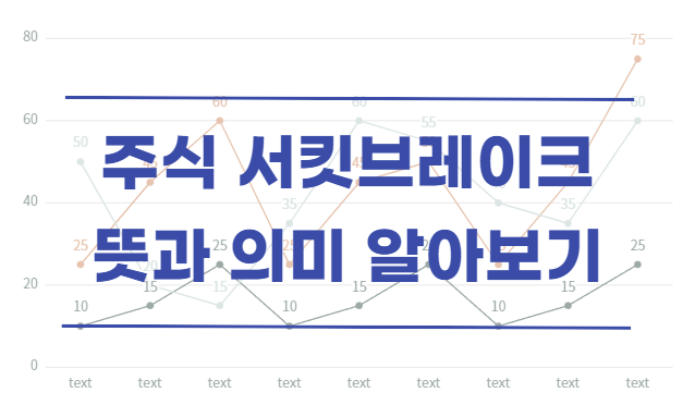 서킷브레이크의 뜻과 의미 발동 조건에 대해 알아보기