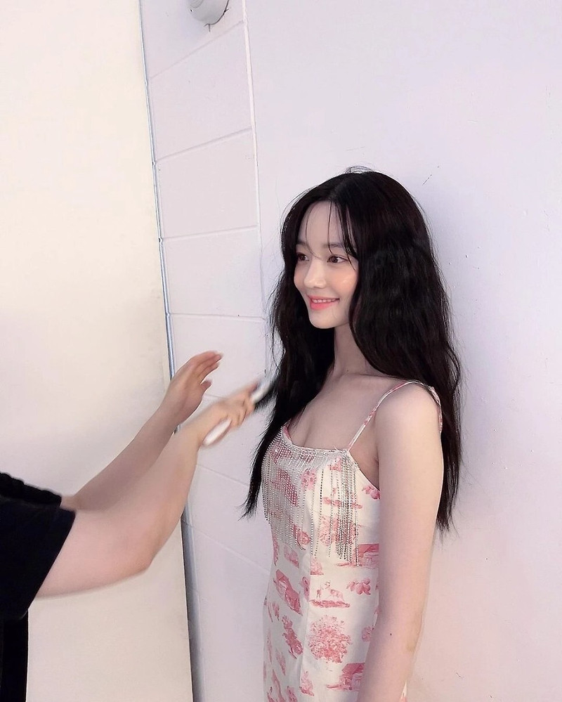 '견미리 딸' 이유비, 43Kg 종잇장 몸매로 평소 사용하던 이너웨어 브랜드 모델 발탁