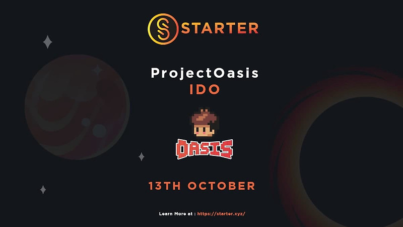 [Project Oasis 프로젝트 오아시스] 향수를 자극하는 2D 메타버스 ProjectOasis가 Starter에 찾아옵니다