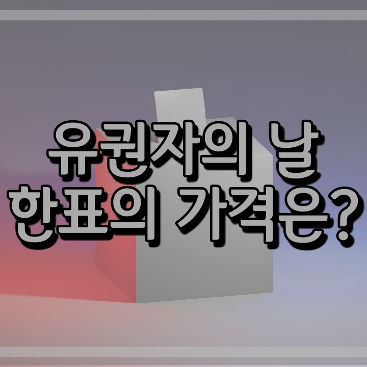 유권자의 날 제정 의미, 한 표의 가격, 투표 가능한 나이