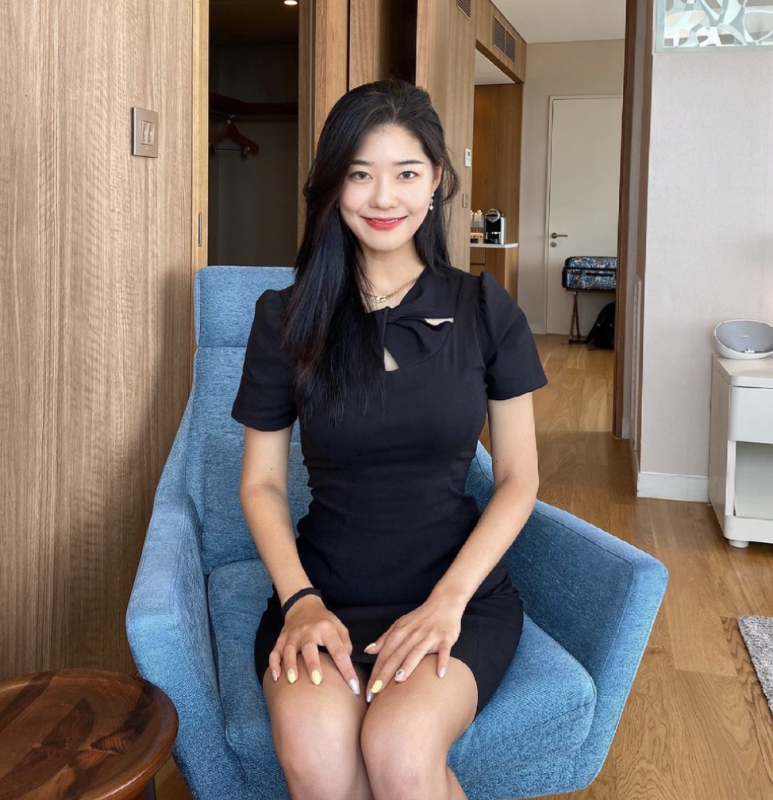 미녀 골프 인플루언서, 곽예빈 골퍼