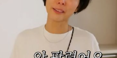 김나영, 이삿날 눈물 뚝뚝 