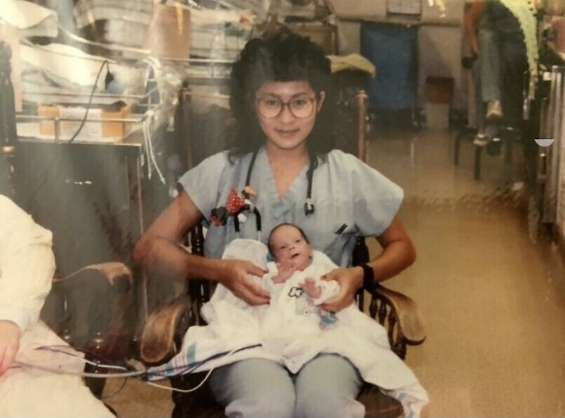 28년 전 자신이 맡았던 아기와 일하게 된 간호사