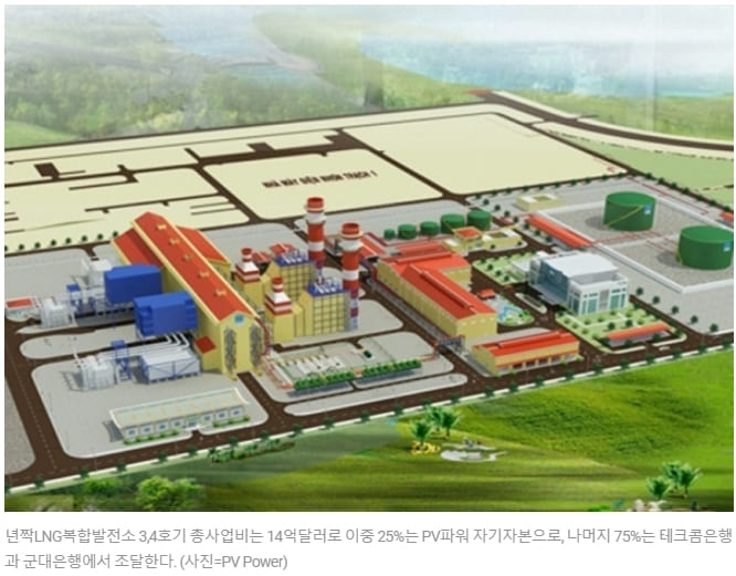 삼성물산, 베트남, 연짝(Nhon Trach) 3, 4호 LNG복합화력발전시설 EPC 계약 체결