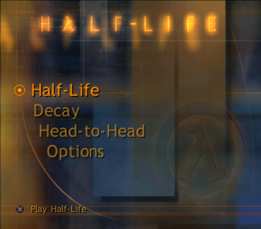 하프라이프 북미판 Half-Life USA (플레이 스테이션 2 - PS2 - iso 다운로드)