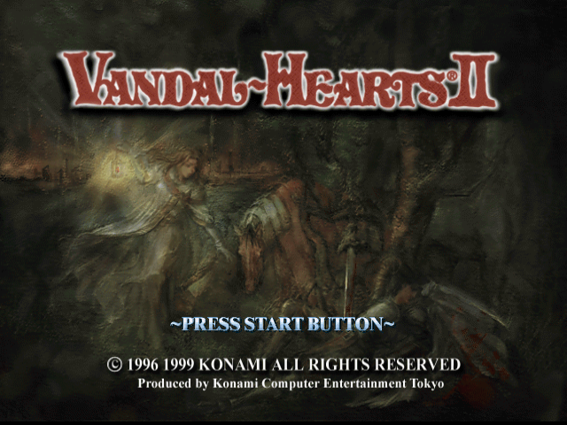 Konami - 반달 하츠 2 북미판 Vandal Hearts II USA (플레이 스테이션 - PS - iso 다운로드)