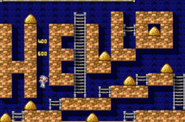 VisualBoyAdvance - 로드러너 (게임보이 어드밴스 / GBA 파일 다운로드)