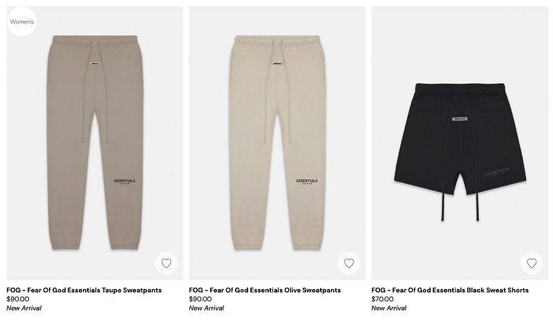 팍선 피어오브갓 에센셜 (피오갓에센셜 FEAR OF GOD ESSENTIALS ) 홀리데이 1차 드랍 - 팍선 이미지는 얼리링크라 어수선 합니다(스트릿 패션,  제리 로렌조 패션, 피어오브갓 에센셜 직구 방법, 사이..